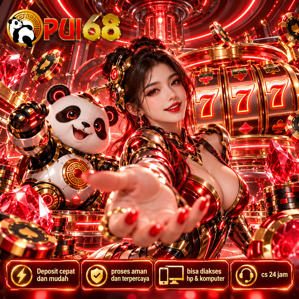 Visual PUI68 bertema game digital